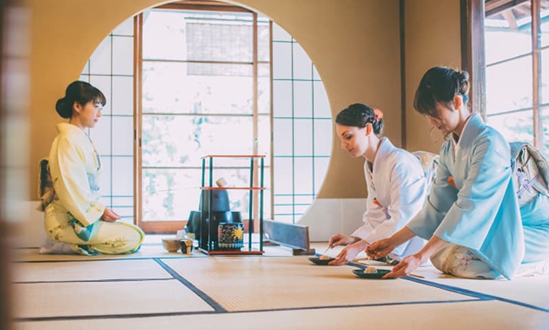 Japanese tearoom